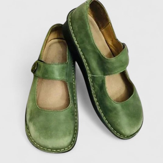 Supportive comfort women's shoes by Bennett and Lowe, featuring a stylish design with cushioned insoles and supportive arch support.