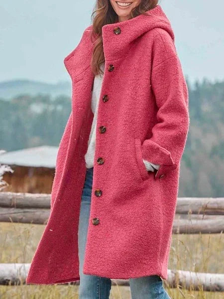 Melina | Fleece Plush Long-Sleeve Jacket for Women