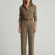 Celia | Checked Wide-Leg Jumpsuit