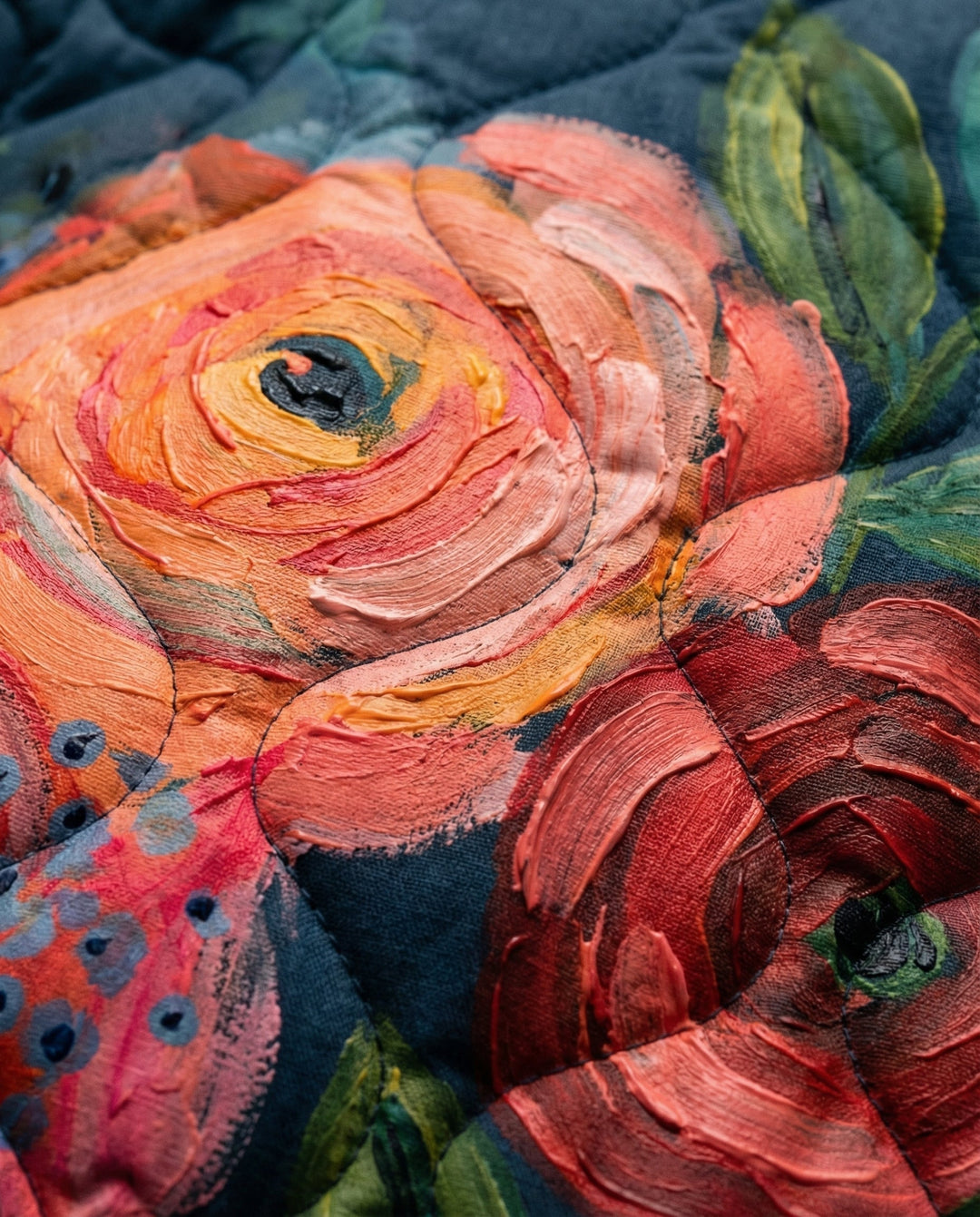 Adelaide | Vintage Floral Quilted Jacket