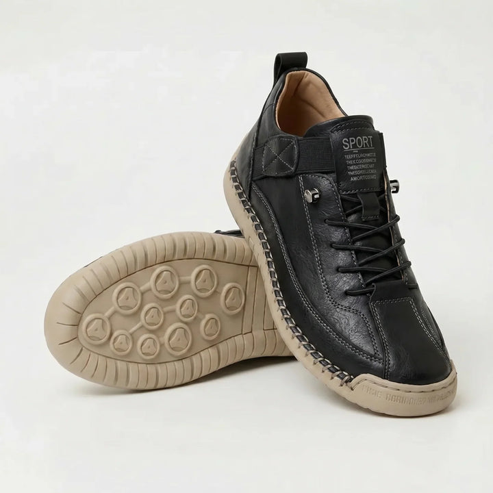 Rosie Bennett and Lowe women's supportive comfort sneakers featuring cushioned soles and breathable design.