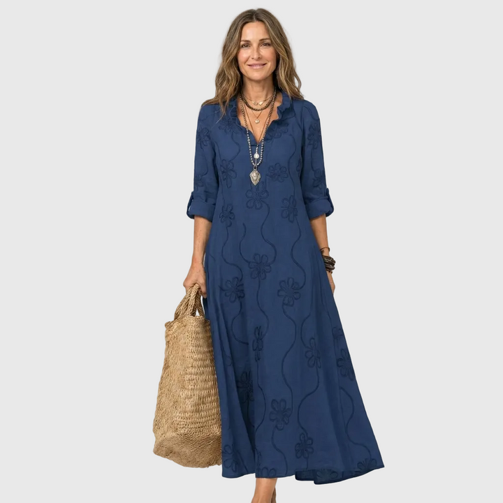 Bailey | Relaxed Shirt Midi Dress for Women