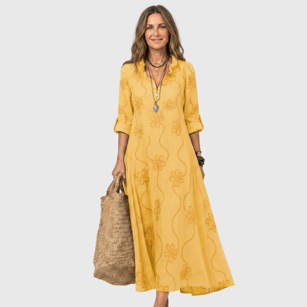 Bailey | Relaxed Shirt Midi Dress for Women