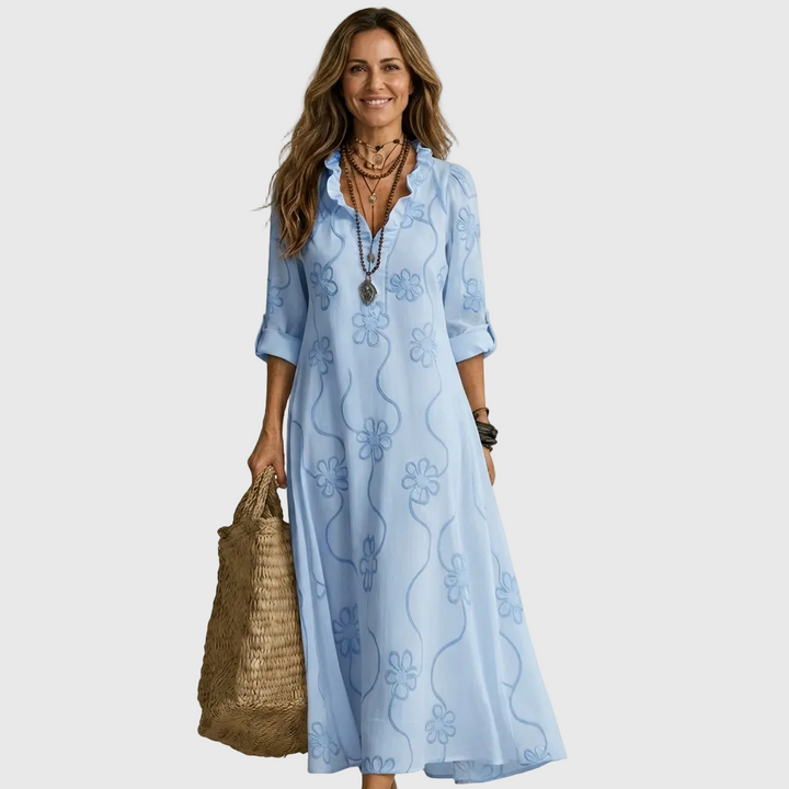 Bailey | Relaxed Shirt Midi Dress for Women