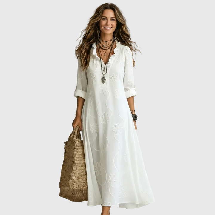 Bailey | Relaxed Shirt Midi Dress for Women