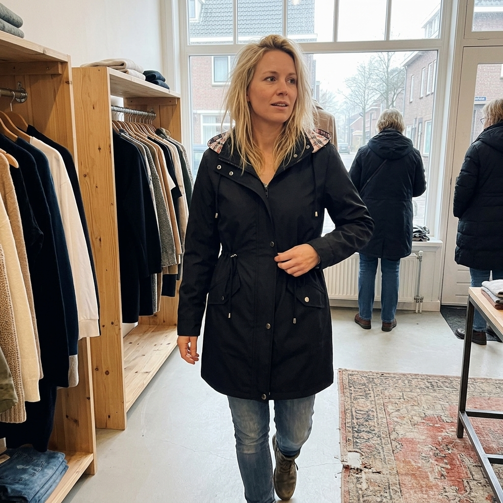 Lauren | Waterproof 3-in-1 Detachable-Hood Rain Coat for Women