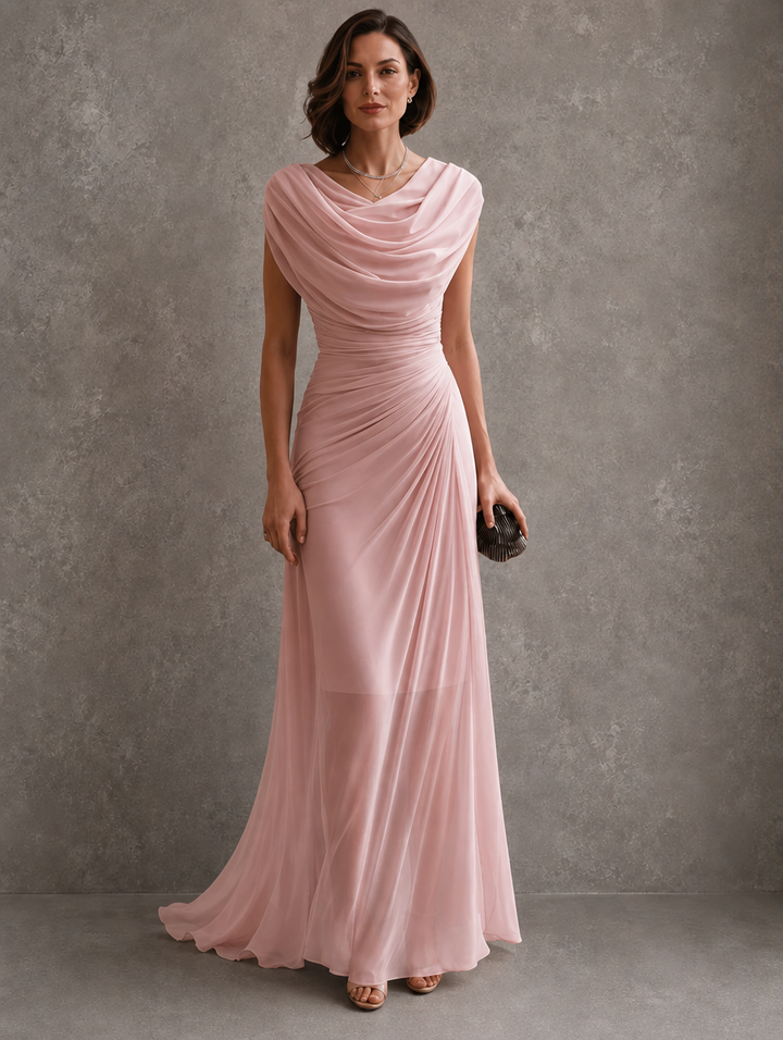 Jenna | Draped Maxi Dress