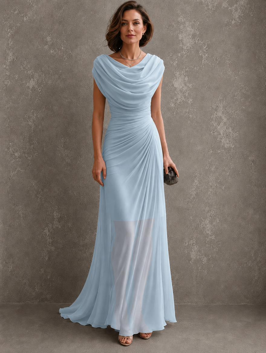 Jenna | Draped Maxi Dress