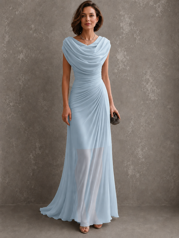 Jenna | Draped Maxi Dress