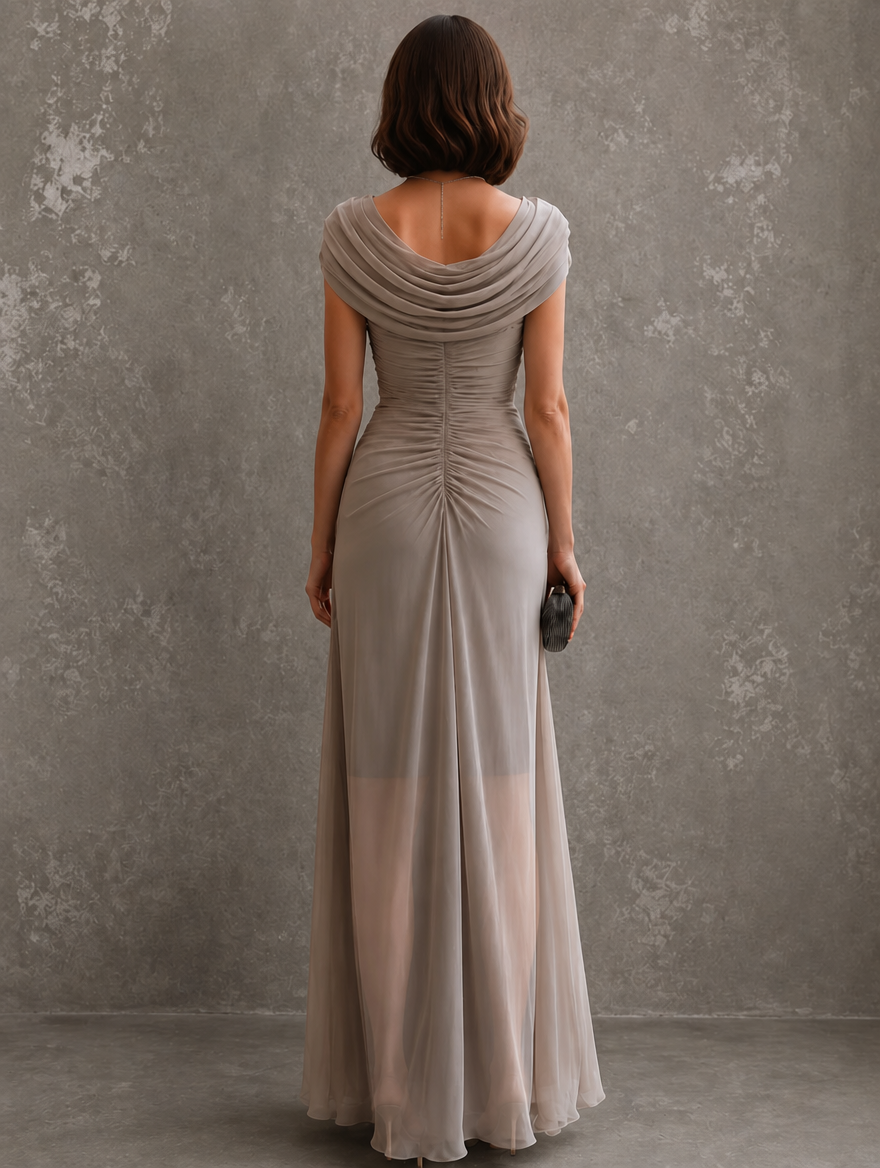 Jenna | Draped Maxi Dress