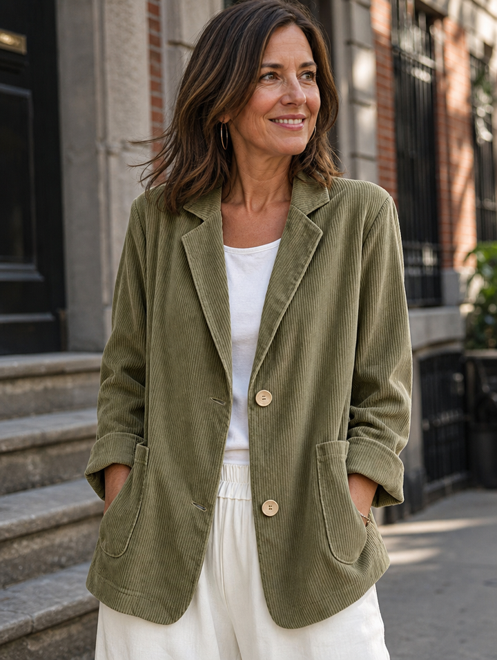 Rebecca | Notched-Lapel Blazer