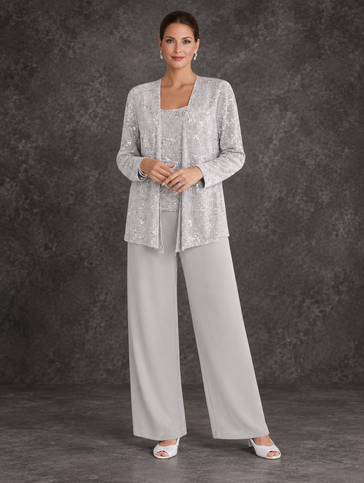 Wendy | Layered Three-Piece Pants Set