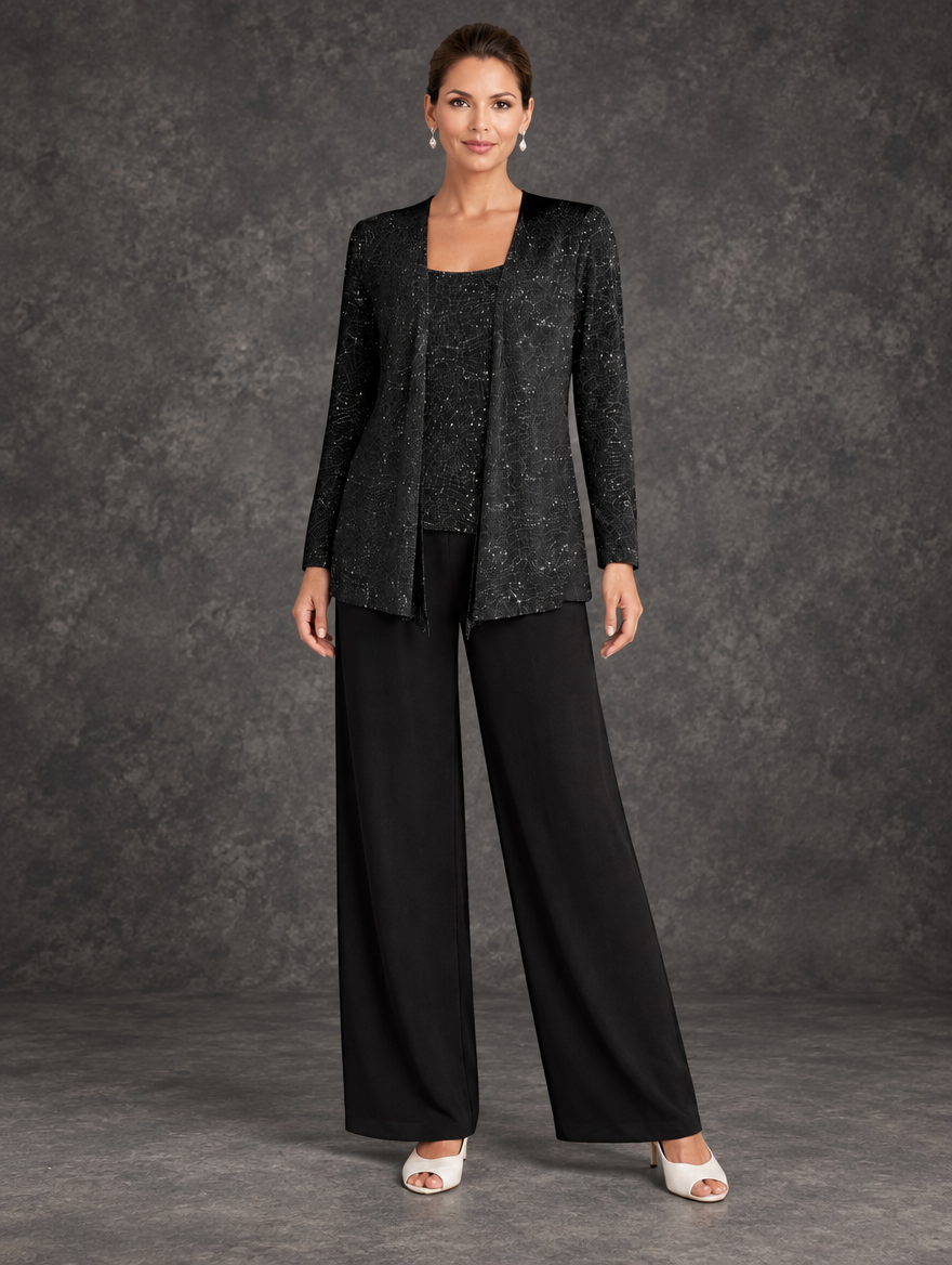 Wendy | Layered Three-Piece Pants Set