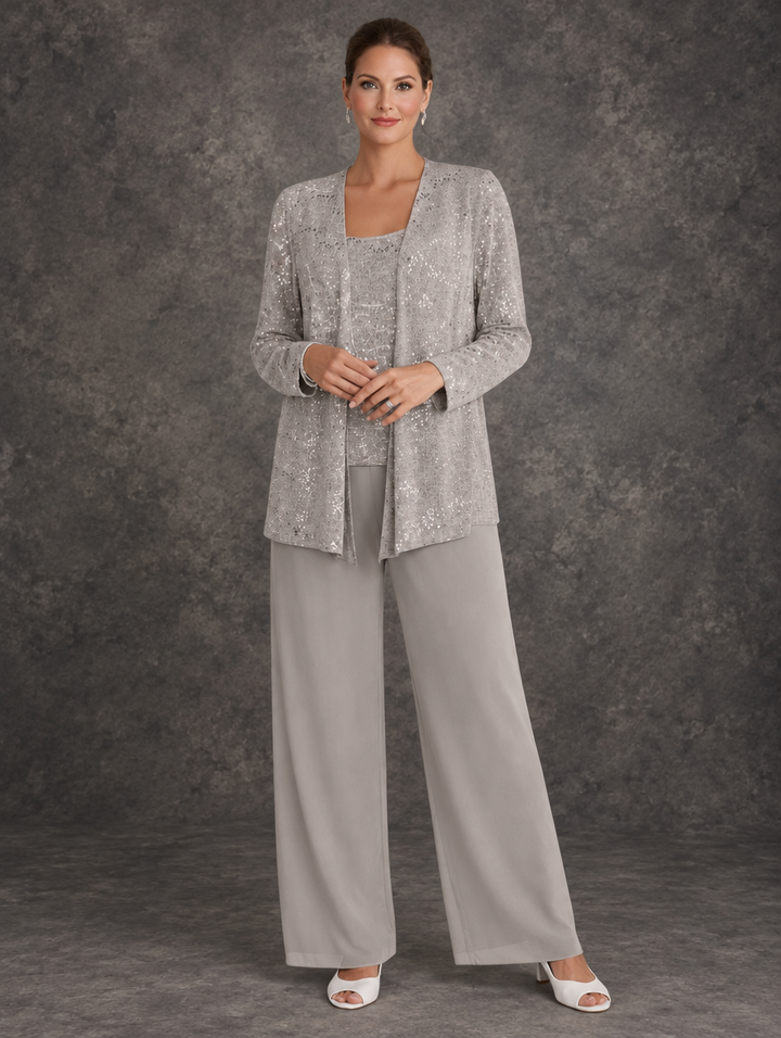 Wendy | Layered Three-Piece Pants Set