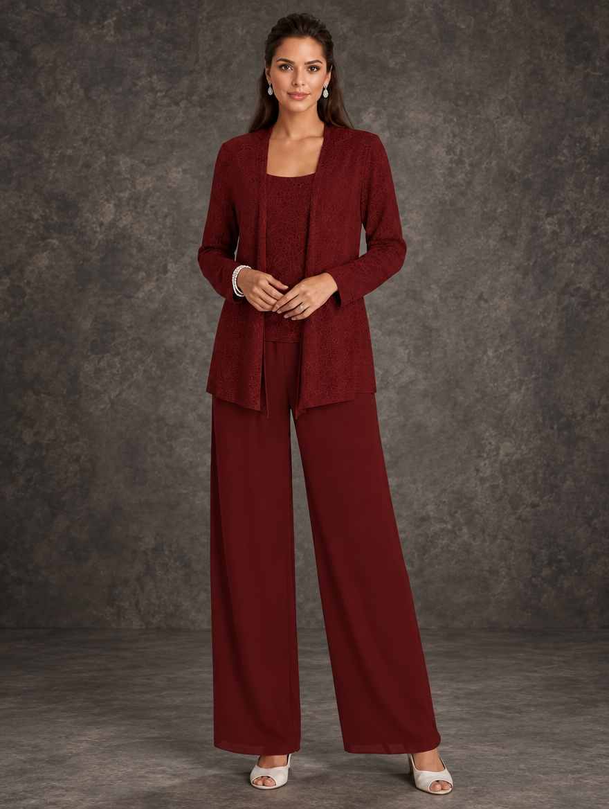 Wendy | Layered Three-Piece Pants Set
