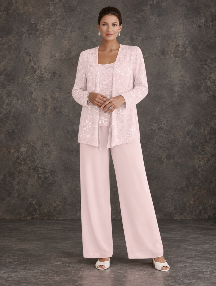 Wendy | Layered Three-Piece Pants Set