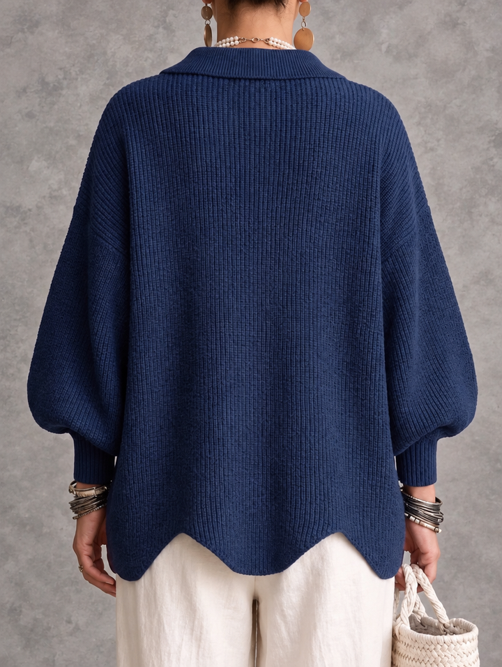 Theresa | Oversized Button-Front Cardigan