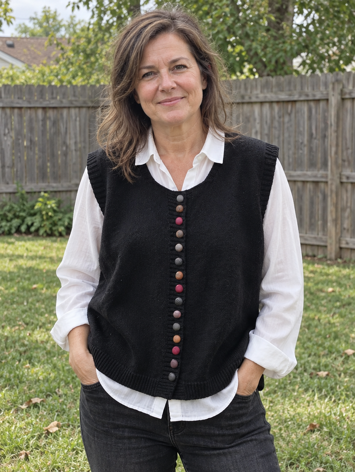 Erica | Sleeveless Layering Vest