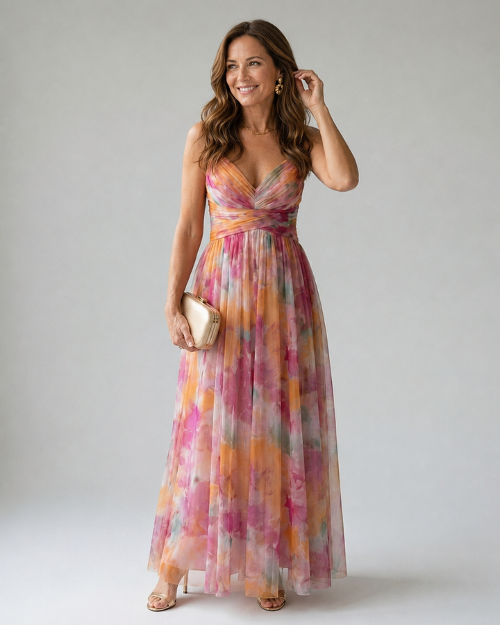 Isel | Soft Wrap Maxi Dress