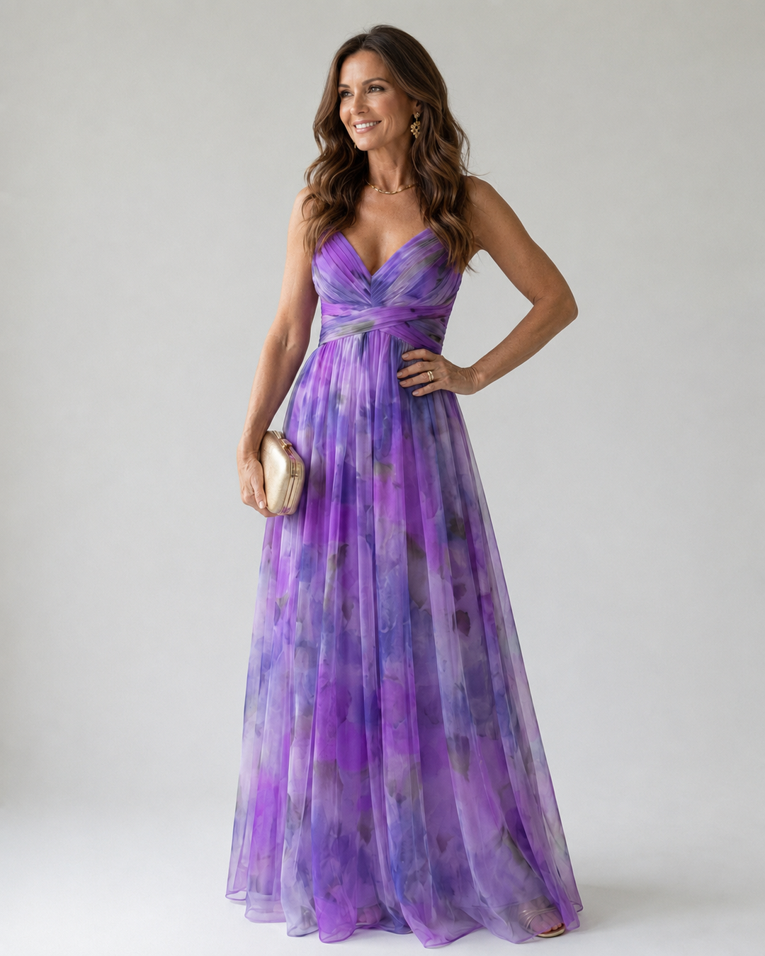 Isel | Soft Wrap Maxi Dress