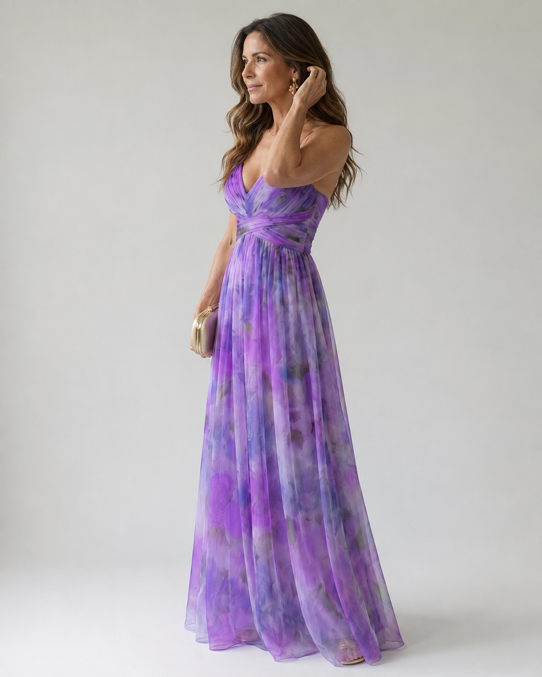 Isel | Soft Wrap Maxi Dress