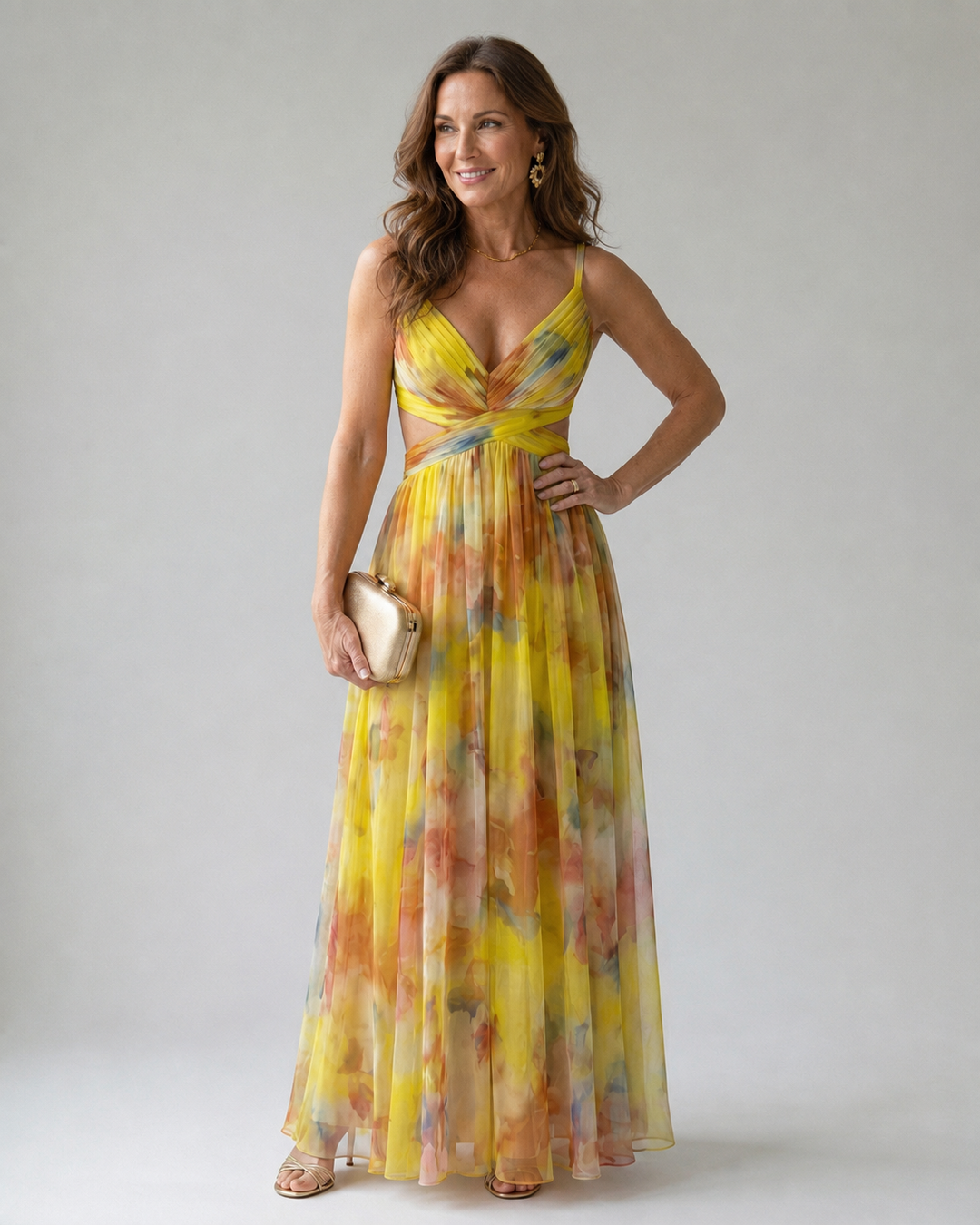 Isel | Soft Wrap Maxi Dress