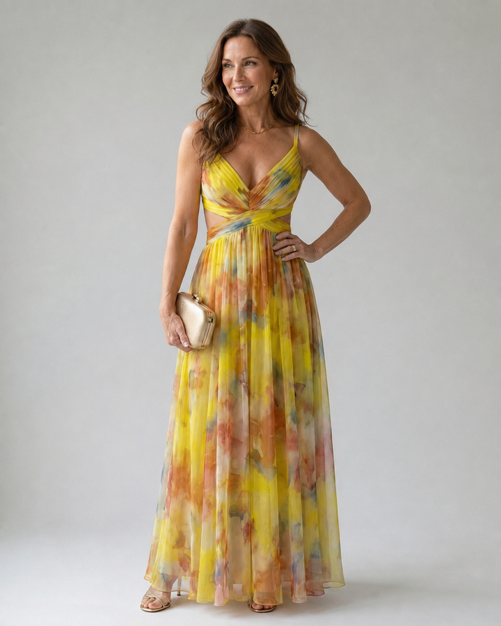 Isel | Soft Wrap Maxi Dress