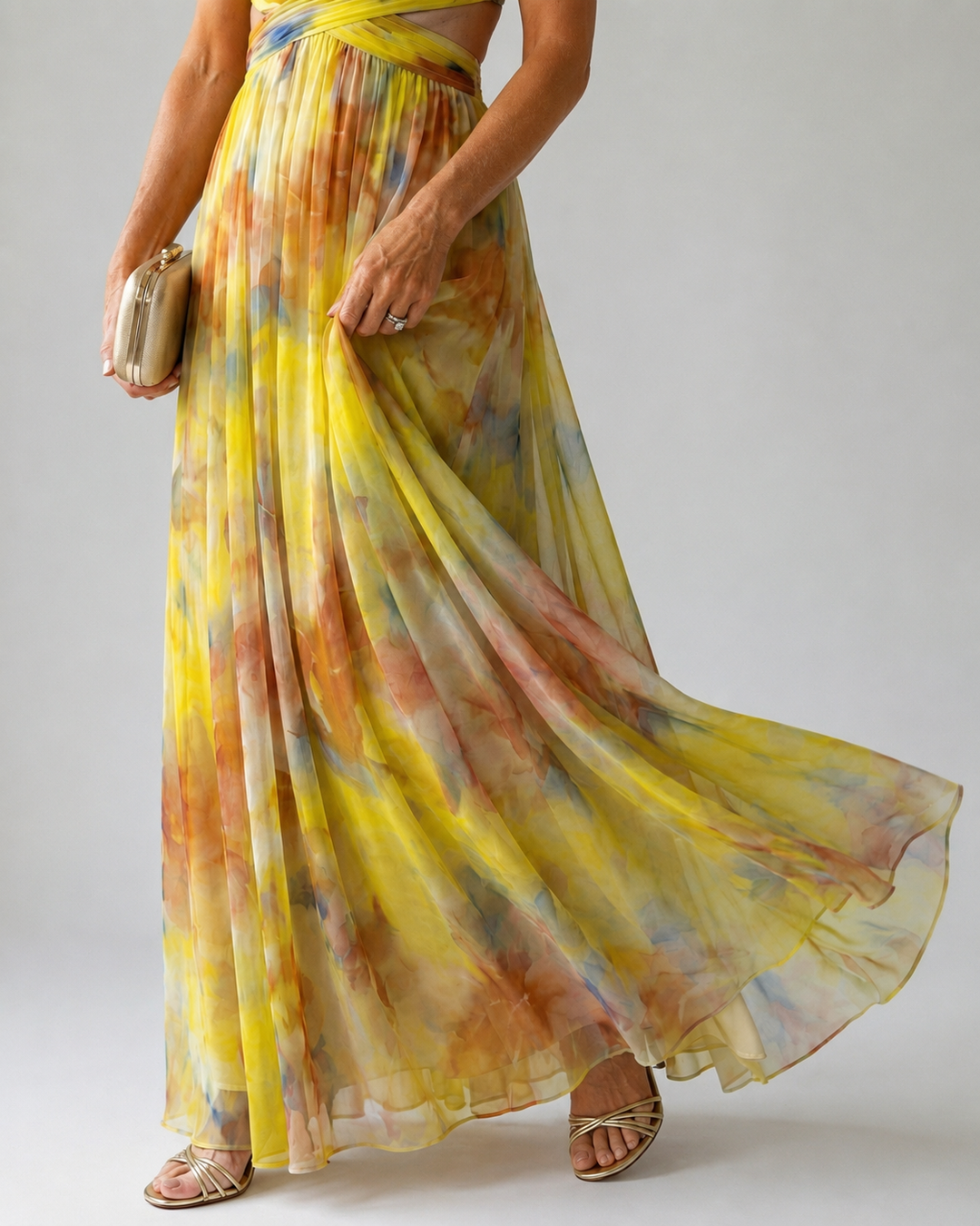 Isel | Soft Wrap Maxi Dress
