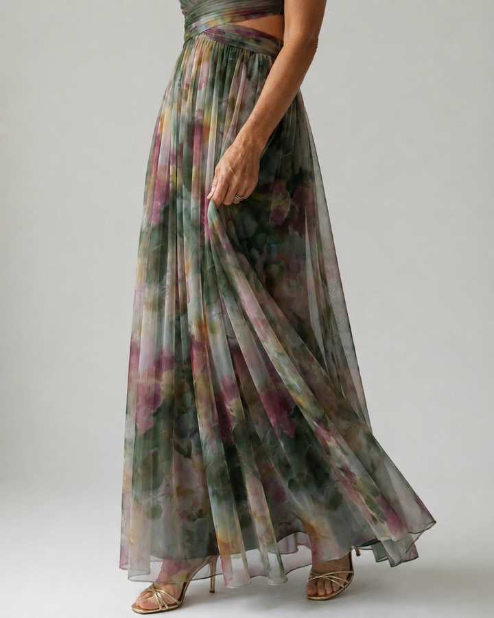 Isel | Soft Wrap Maxi Dress