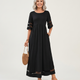 Aubrey™ | Flattering Tummy-Smoothing Midi Dress