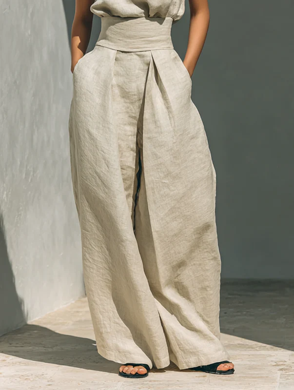 Nuria | Sleeveless Top Set