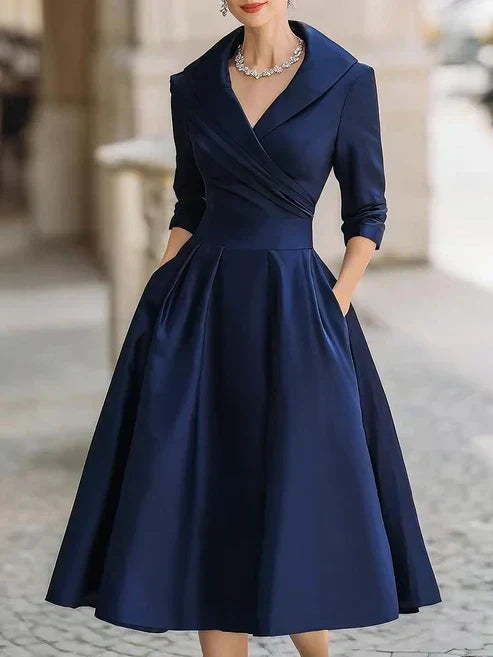 Rebecca | Fitted Midi Dress for Women