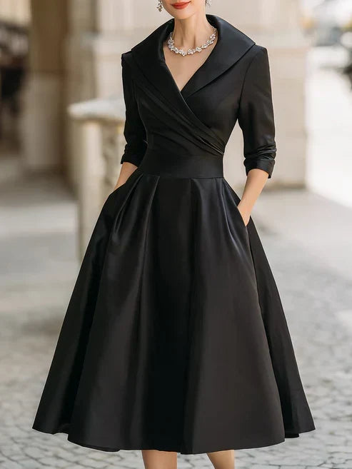 Rebecca | Fitted Midi Dress for Women