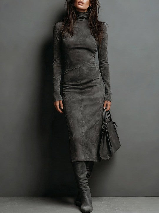 Felicity | Long-Sleeve Midi Dress