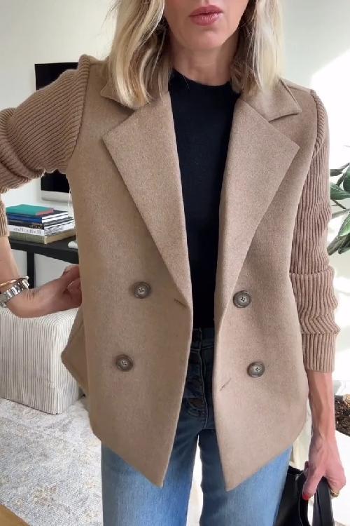 Beth relaxed casual blazer by Bennett and Lowe, shown in a neutral tone, tailored fit, and styled for a modern, effortless look.