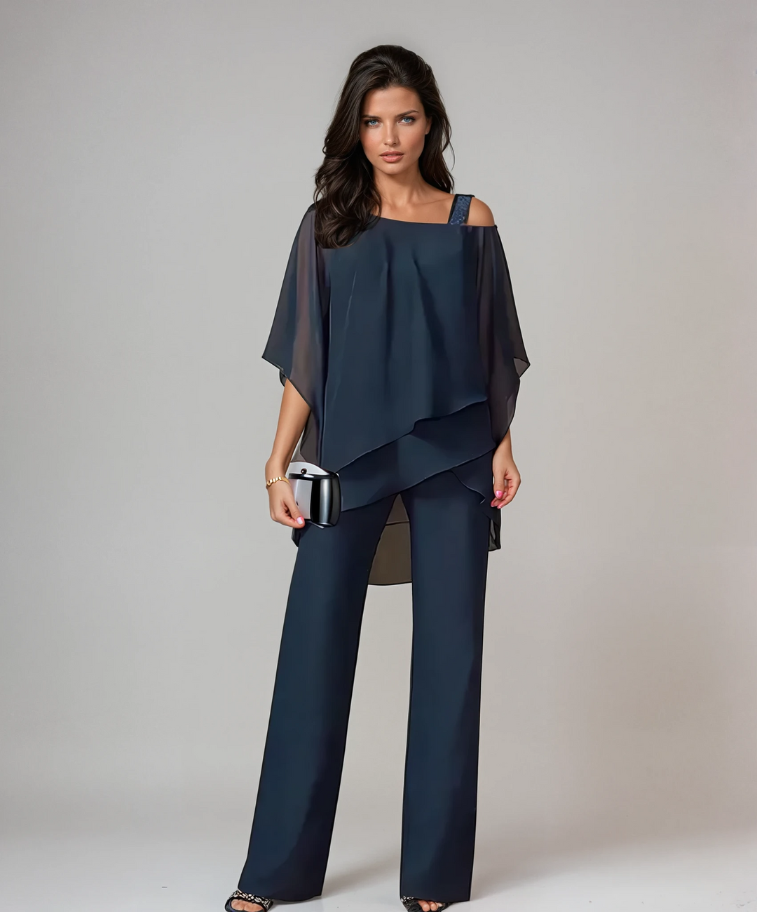 Mariella | Layered Flowing Two-Piece Set for Women