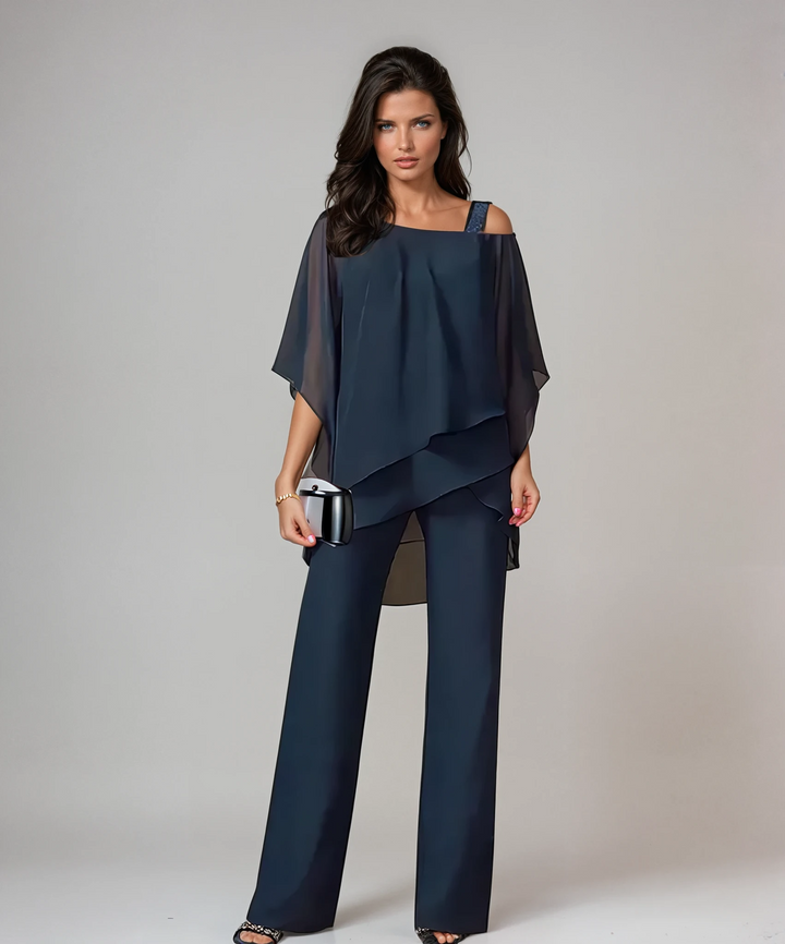 Mariella | Layered Flowing Two-Piece Set for Women