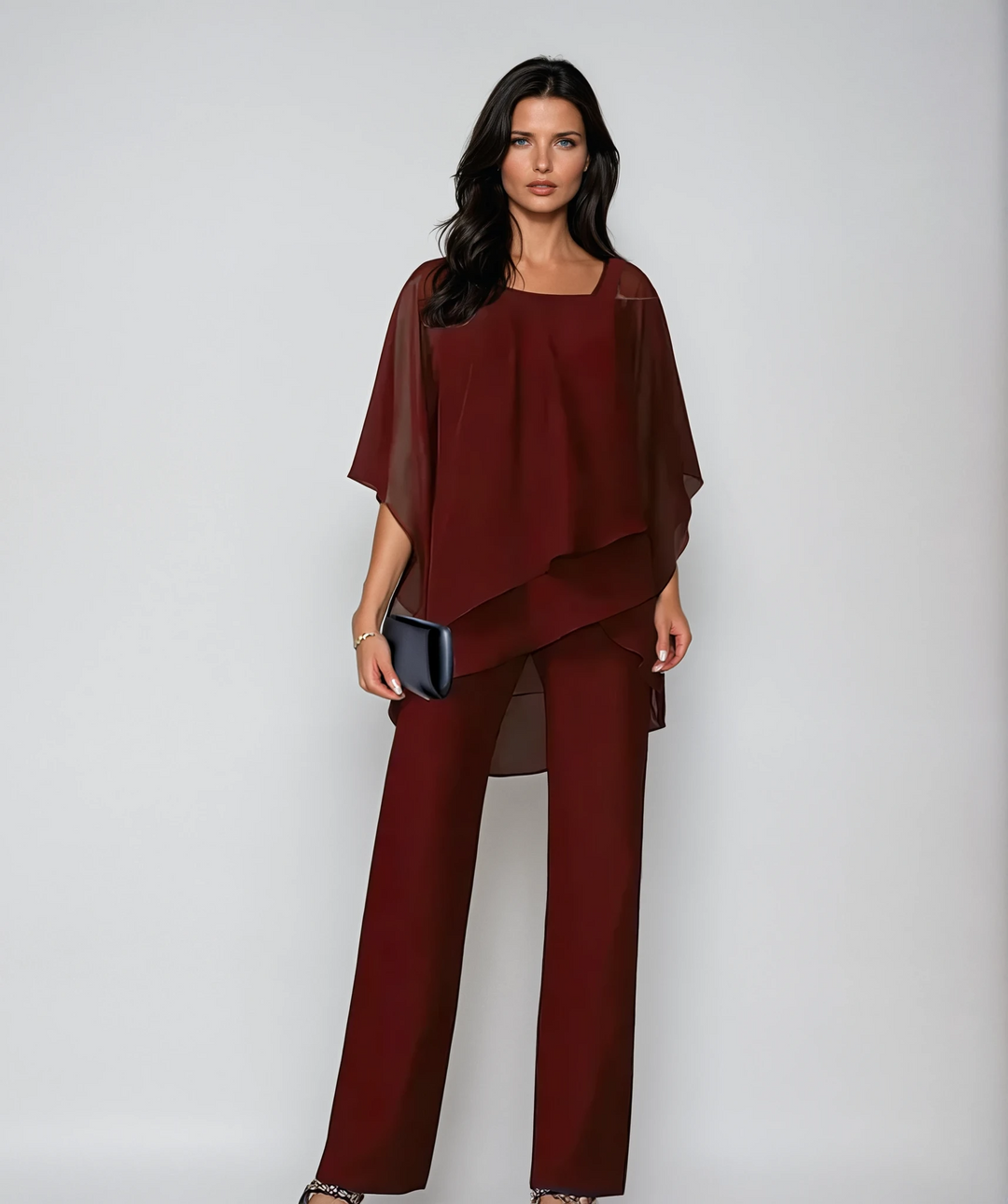 Mariella | Layered Flowing Two-Piece Set for Women