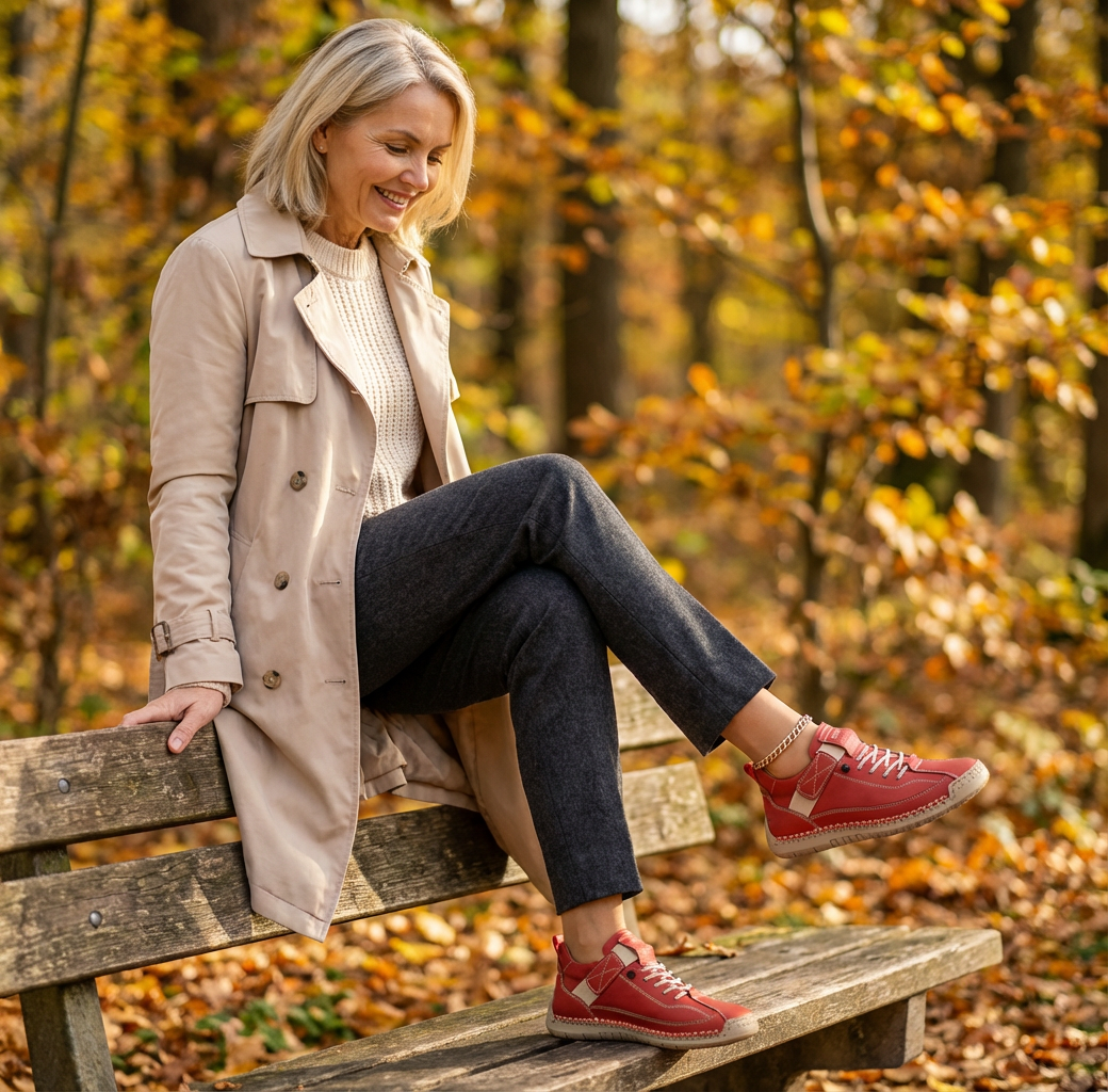 Rosie supportive comfort women's sneakers by Bennett and Lowe, featuring a sleek design and cushioned sole in black and white.