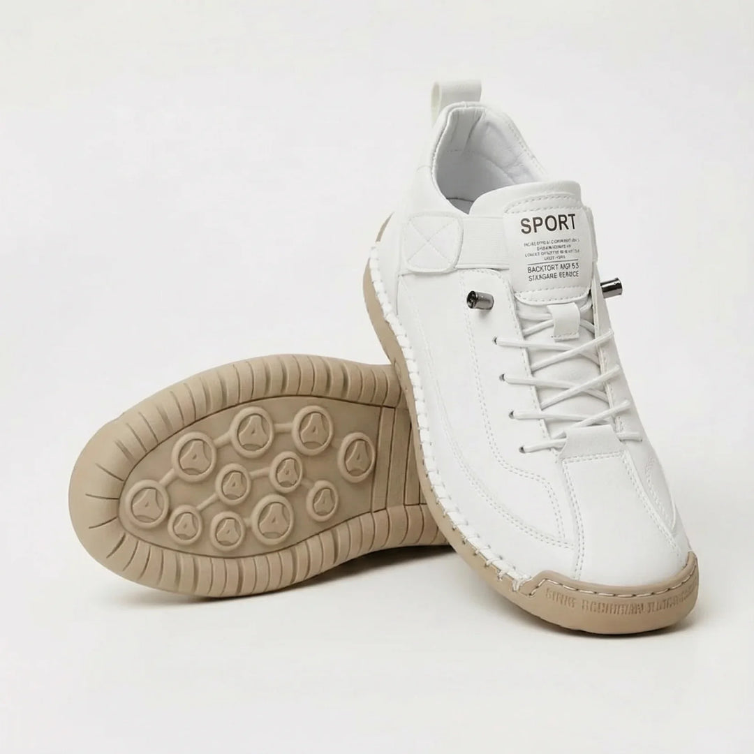 Bennett and Lowe Rosie women's supportive comfort sneakers in nano-banana color, featuring cushioned design and sporty style.
