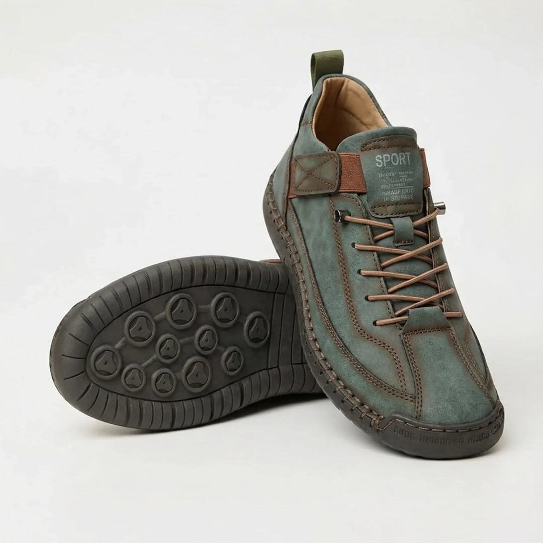 Rosie supportive comfort women's sneakers by Bennett and Lowe, featuring a sleek design and breathable fabric in a neutral color.