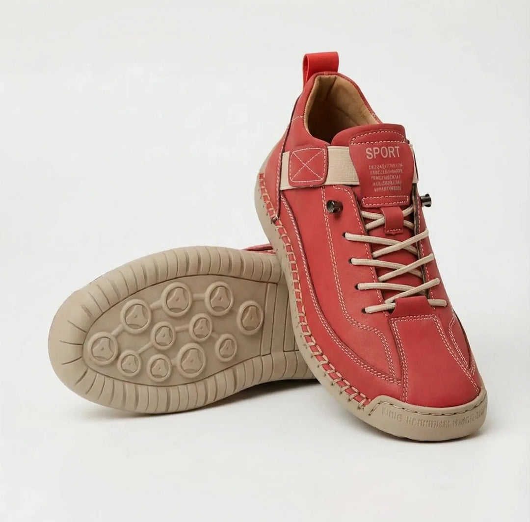 Bennett and Lowe Rosie supportive comfort women's sneakers in nano-banana color, featuring cushioned design and breathable material.