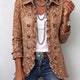 Vyclara | Vintage Bohemian Floral Ruffled Jacket for Women