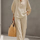 Harper | Batwing Top and Wide-Leg Pants Two-Piece Set for Women