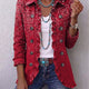 Criselle | Paisley Ombre Print Ruffled Jacket for Women