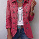 Anouk | Vintage Paisley Print Ruffled Jacket for Women