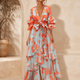 Cassandra™ Floral Tiered Maxi Dress