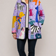 Beatrice | Dog-Print Quilted Jacket