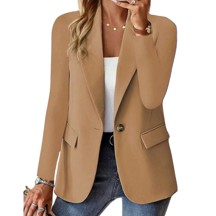 Sheryl tailored long-sleeve blazer for women by Bennett and Lowe, featuring a fitted design and classic lapel collar.