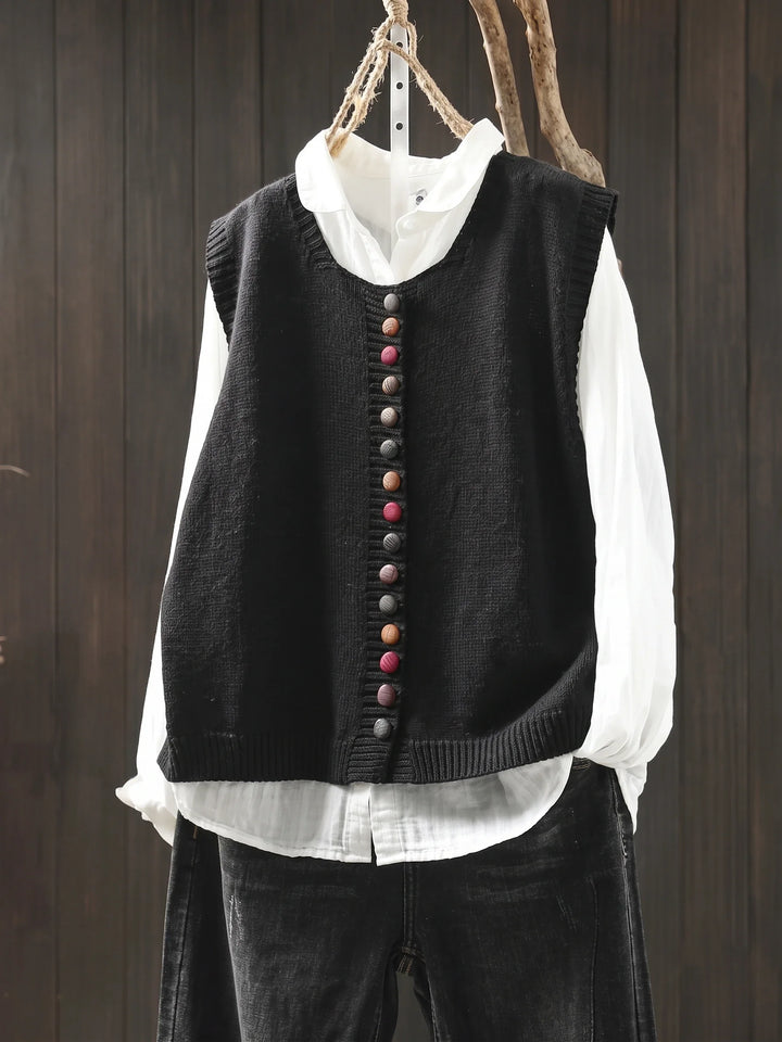 Erica | Sleeveless Layering Vest